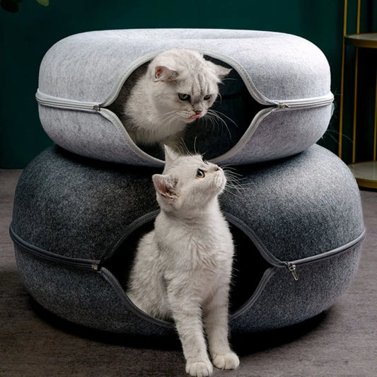 Tunnel Interactive Felt Cozy Bed