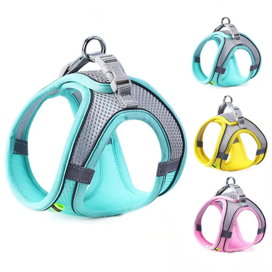 Adjustable Reflective Harness Vest Set