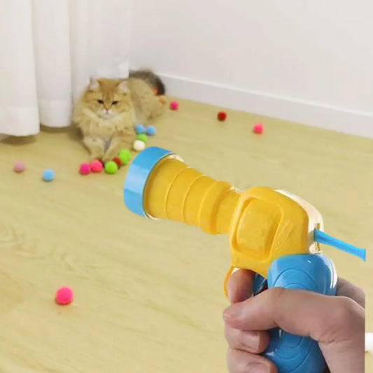 Interactive Cat Launcher Toy