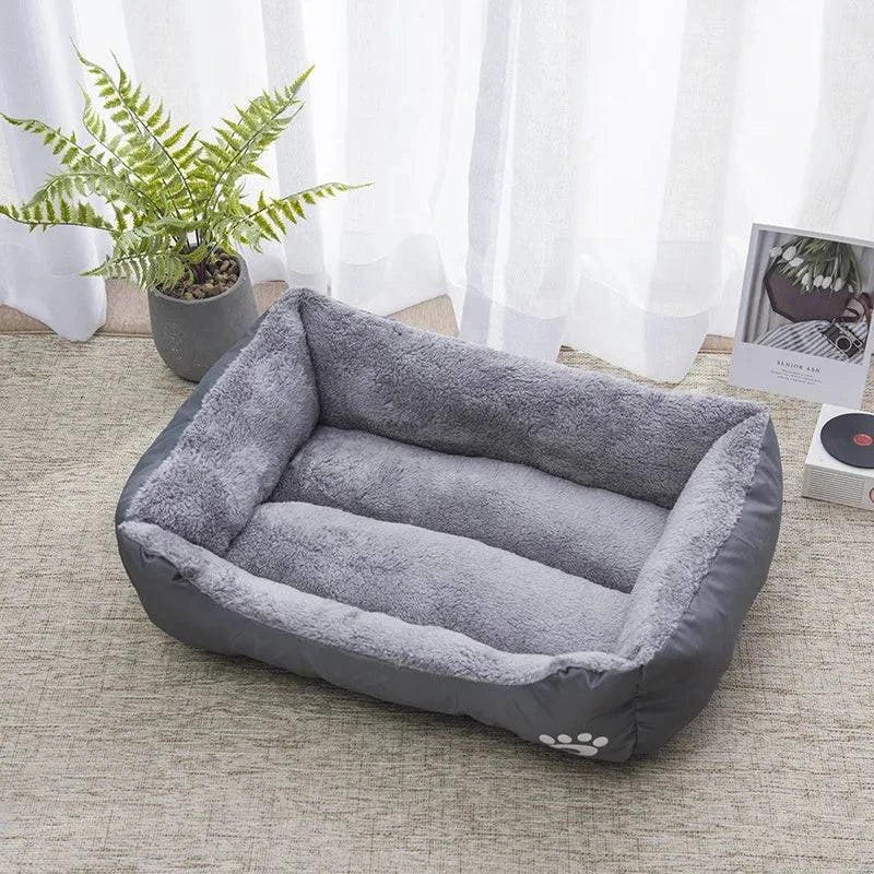 Colorful Soft Waterproof Winter Pet House Bed - MY TECH PET SHOP