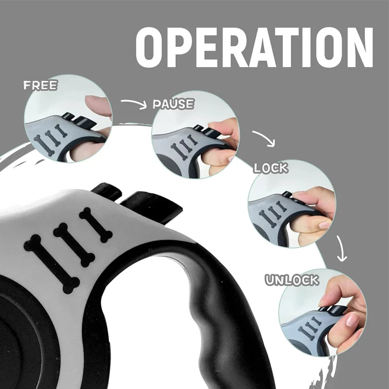 5m Strong Nylon Lead Small Leash - MY TECH PET SHOP