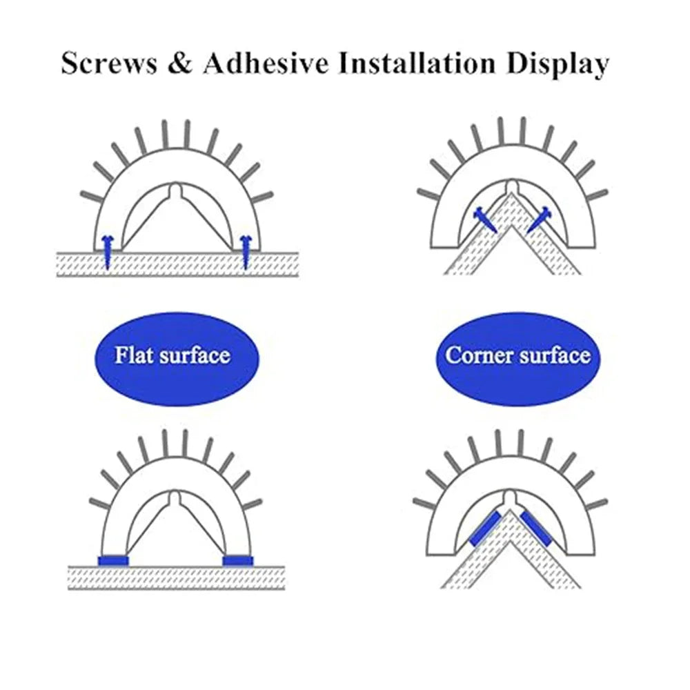Wall Brush Self-Groomer - MY TECH PET SHOP