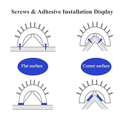 Wall Brush Self-Groomer - MY TECH PET SHOP