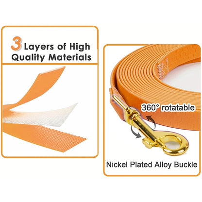 Durable Waterproof PVC Leash - MY TECH PET SHOP