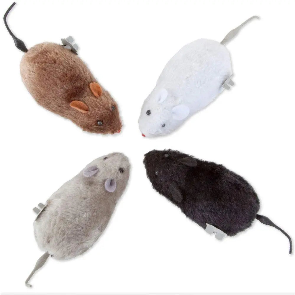 Lifelike Plush Mouse Toy - MY TECH PET SHOP