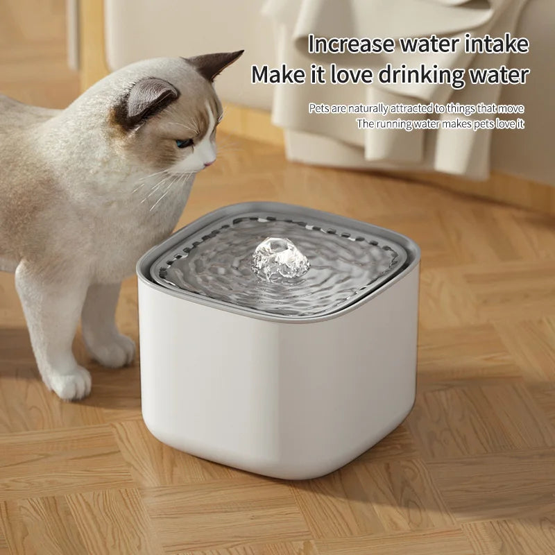 3L Automatic Cat Water Fountain - MY TECH PET SHOP