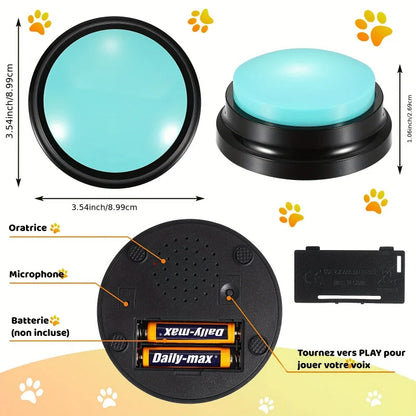 Smart Pet Communication Recording Button - MY TECH PET SHOP