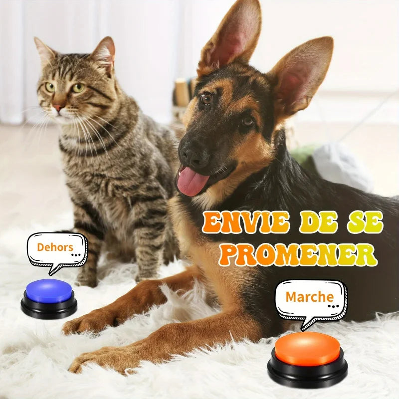 Smart Pet Communication Recording Button - MY TECH PET SHOP