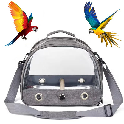 Portable Bird Travel Carrier Cage - MY TECH PET SHOP