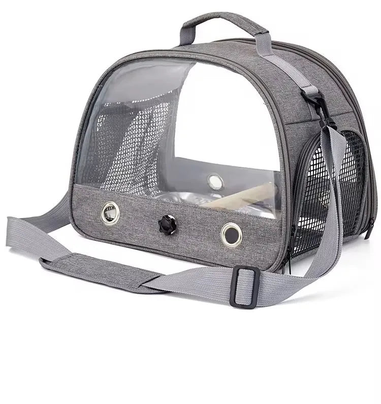 Portable Bird Travel Carrier Cage - MY TECH PET SHOP