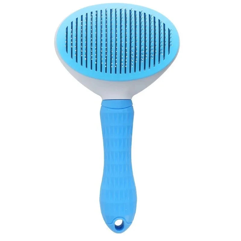 Self-Cleaning Pet Grooming Brush - MY TECH PET SHOP