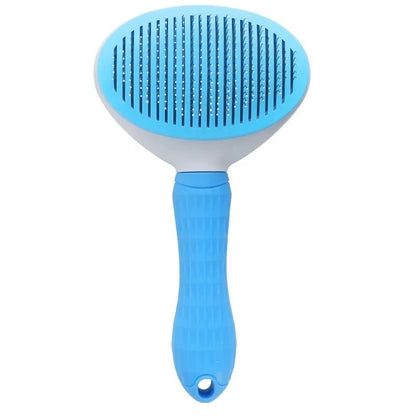 Self-Cleaning Pet Grooming Brush - MY TECH PET SHOP