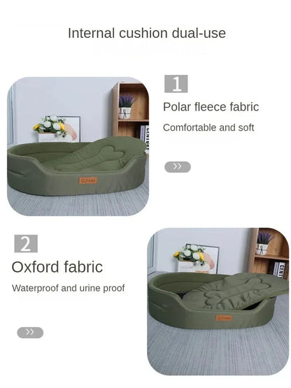 Fluffy Cushion Pet Bed - MY TECH PET SHOP