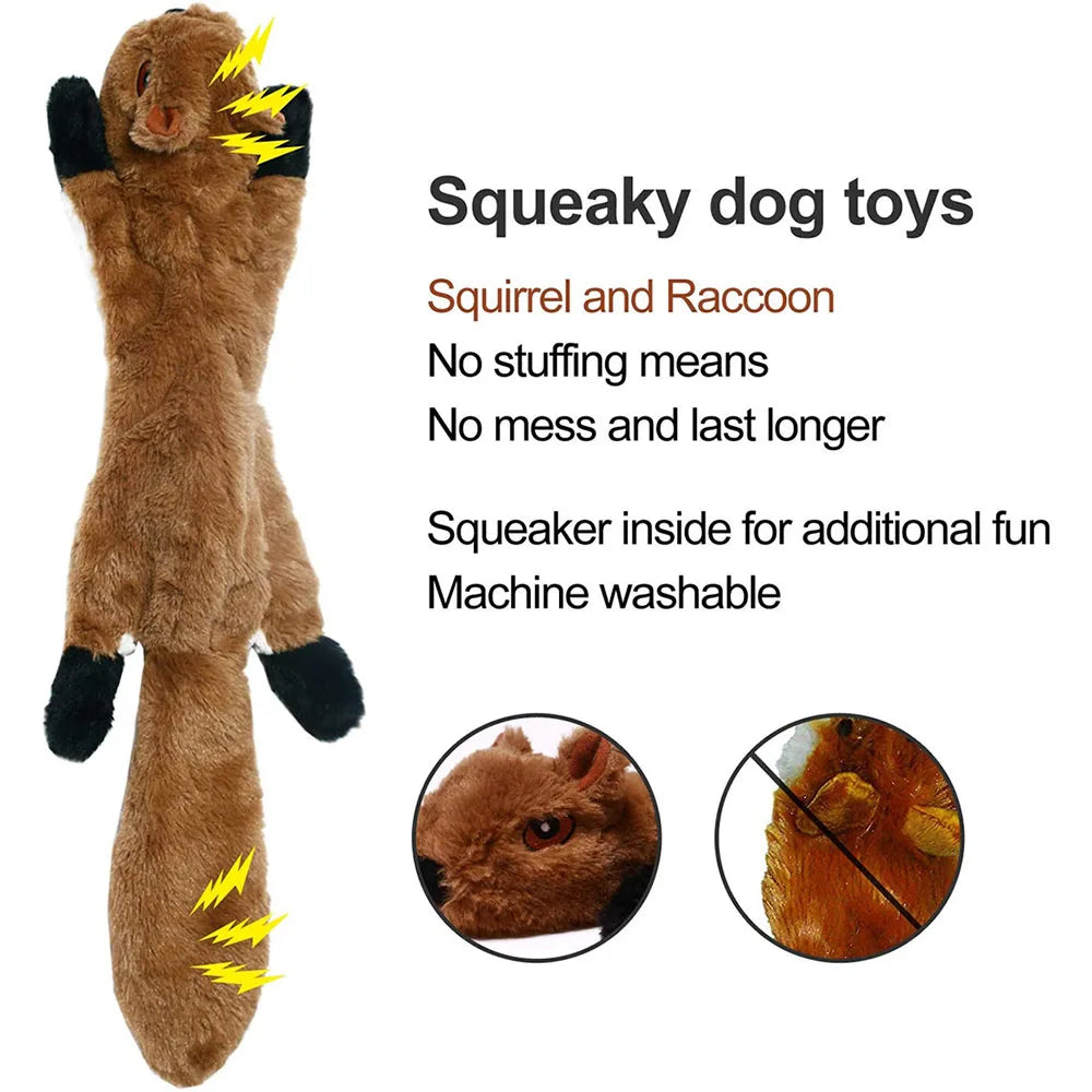 Stuffingless Squeaky Toy - MY TECH PET SHOP