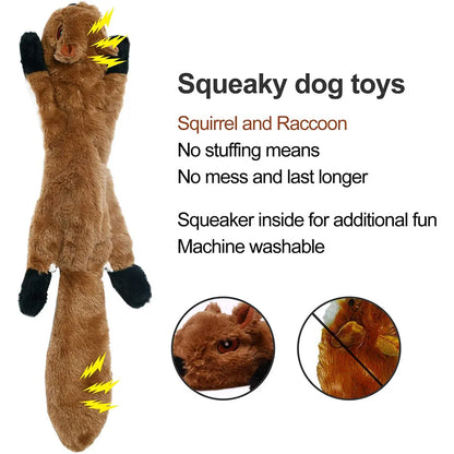 Stuffingless Squeaky Toy - MY TECH PET SHOP