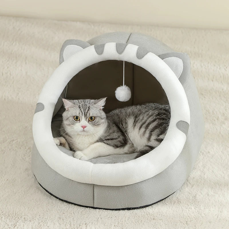 Super Soft Cotton Cat Bed - MY TECH PET SHOP