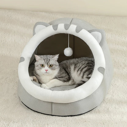 Super Soft Cotton Cat Bed - MY TECH PET SHOP