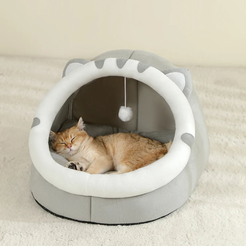 Super Soft Cotton Cat Bed - MY TECH PET SHOP