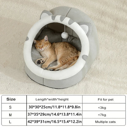 Super Soft Cotton Cat Bed - MY TECH PET SHOP