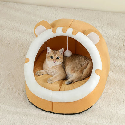 Super Soft Cotton Cat Bed - MY TECH PET SHOP