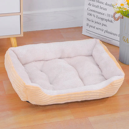 Colorful Soft Waterproof Winter Pet House Bed - MY TECH PET SHOP