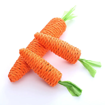 Bite-Resistant Carrot Cat Toy - MY TECH PET SHOP