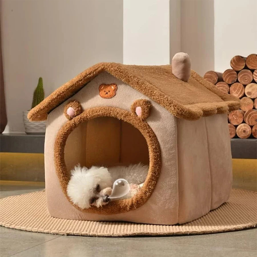 Foldable Washable Pet House - MY TECH PET SHOP