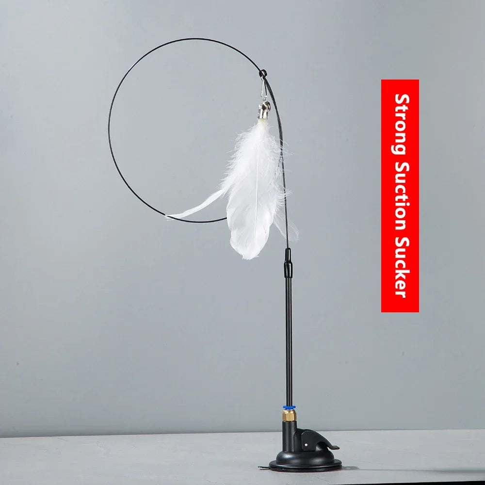 Interactive Teaser Wand with Bell - MY TECH PET SHOP