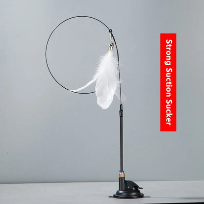 Interactive Teaser Wand with Bell - MY TECH PET SHOP