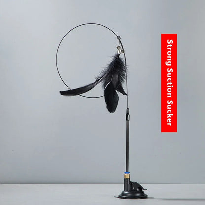 Interactive Teaser Wand with Bell - MY TECH PET SHOP