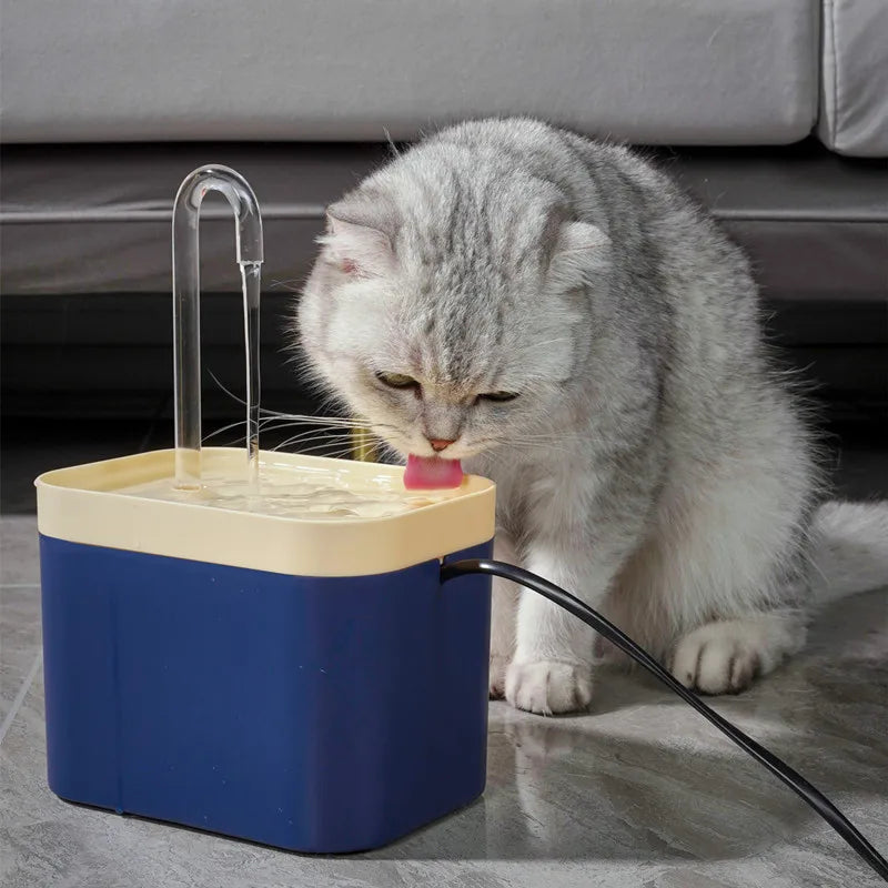 Ultra-Quiet USB Electric Pet Water Fountain - MY TECH PET SHOP