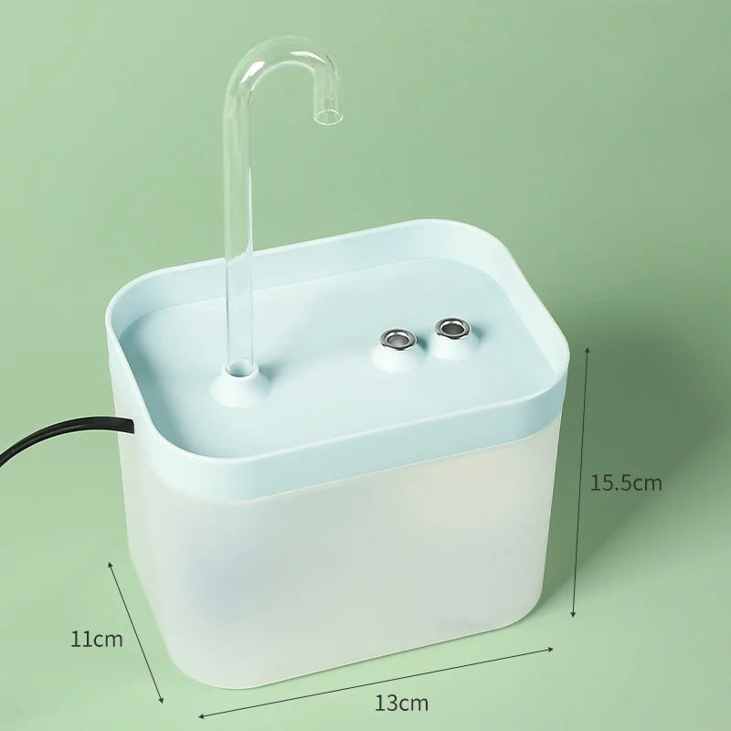 Ultra-Quiet USB Electric Pet Water Fountain - MY TECH PET SHOP