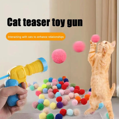 Interactive Cat Launcher Toy - MY TECH PET SHOP