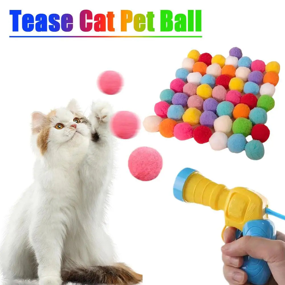 Interactive Cat Launcher Toy - MY TECH PET SHOP