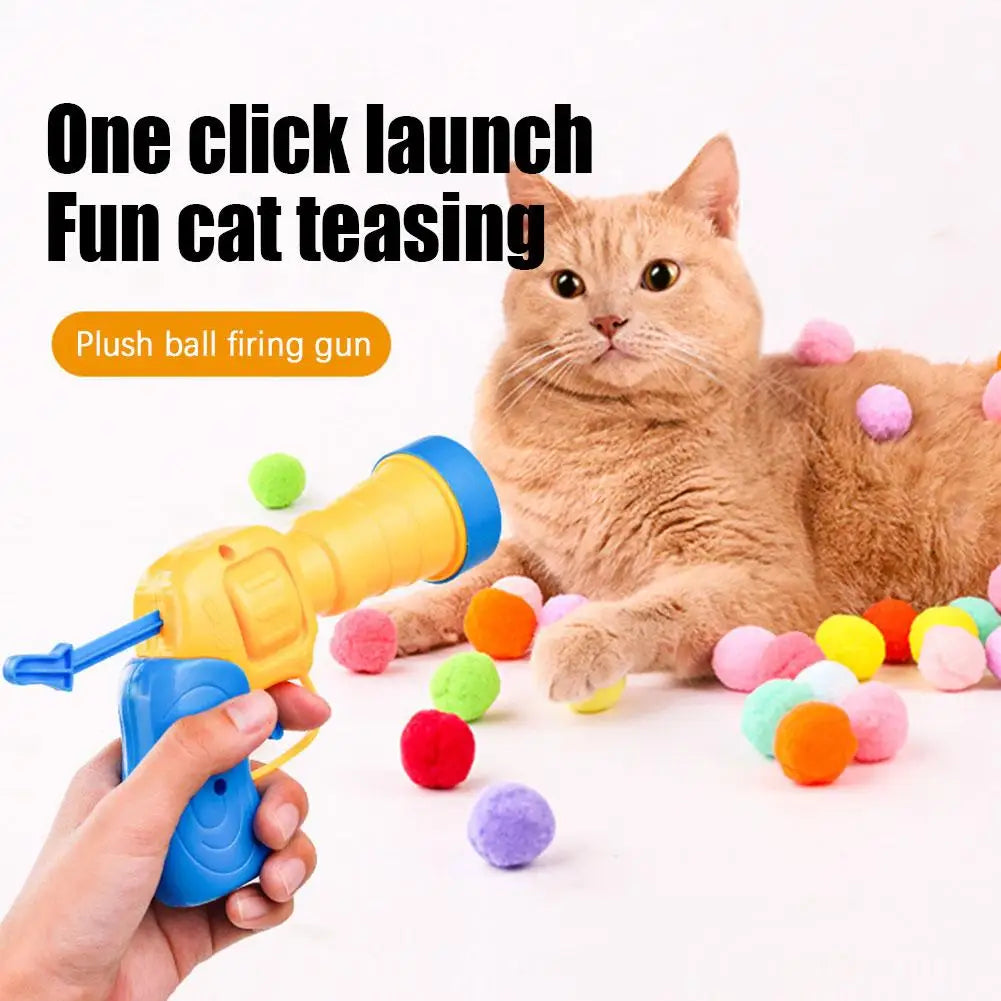 Interactive Cat Launcher Toy - MY TECH PET SHOP