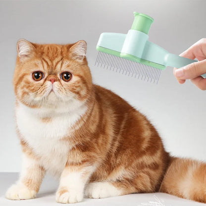 Cat Grooming Massage Brush - MY TECH PET SHOP